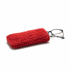 Handcrafted Knit Eyeglass & Accessory Pouch