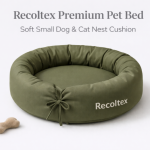 Recoltex Premium Pet Bed – Soft Comfort Dog & Cat Cushion